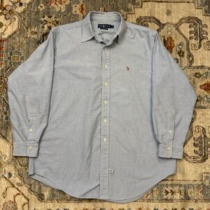 Ralph Lauren Light Blue Casual Button Down Shirt